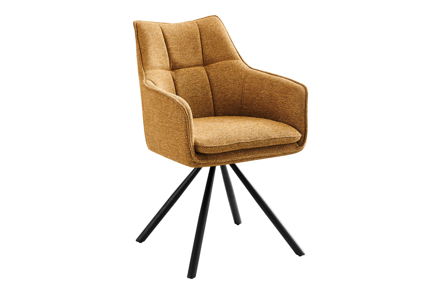 Cadeira de Jantar Giratória Almofadada - Vittel