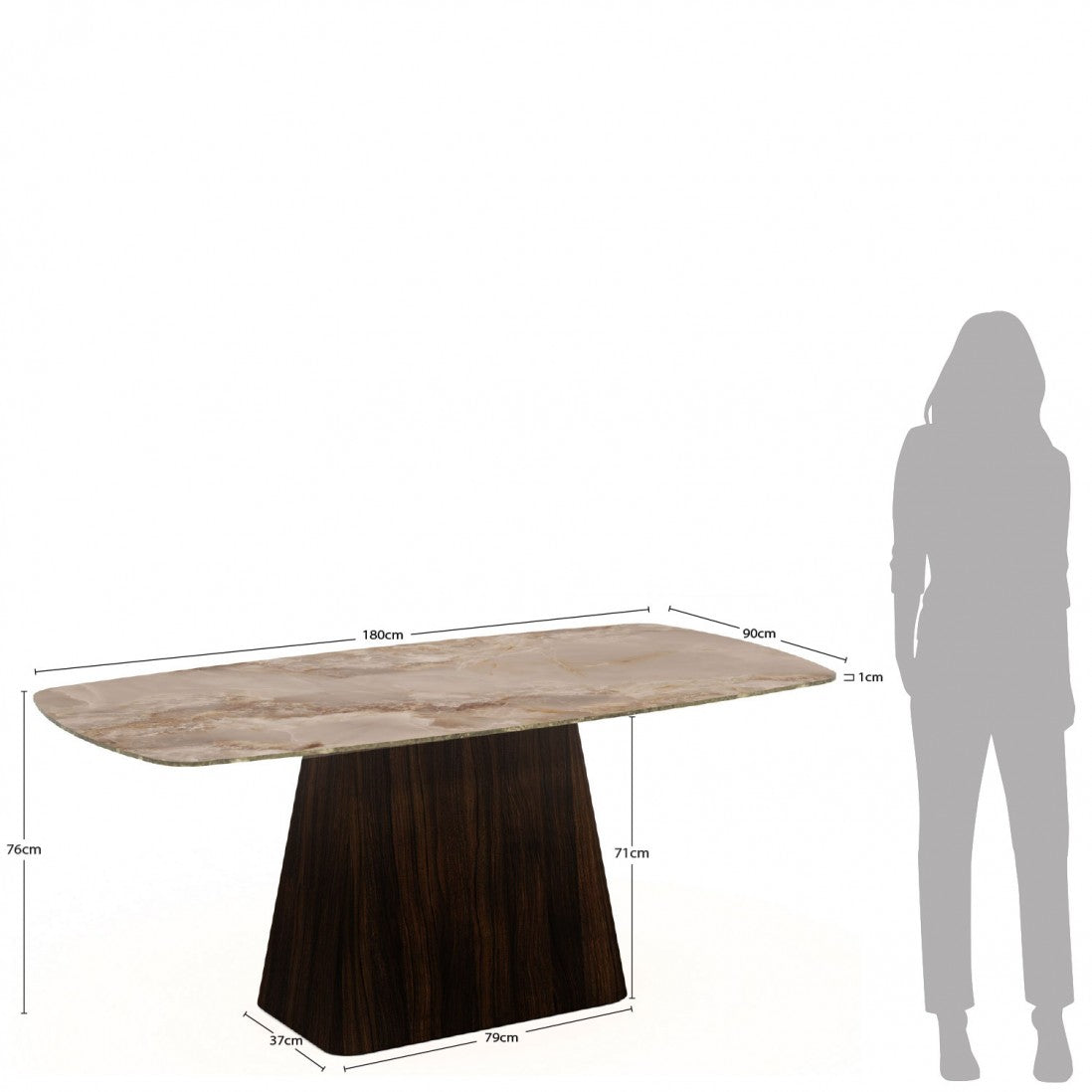 Mesa de Jantar Madeira - Lyra